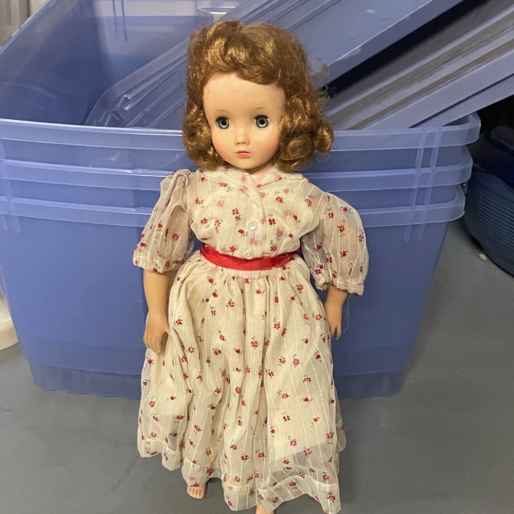 Madame Alexander Elise Doll with Red Floral Dress